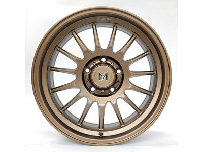 MFlow Racing MF04 Matte Bronze 6-Lug Wheel; 17x9; -12mm Offset (21-26 Yukon)