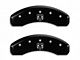 MGP Brake Caliper Covers with RAMHEAD Logo; Black; Front and Rear (02-05 RAM 1500, Excluding SRT-10)