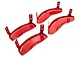 MGP Brake Caliper Covers with 2009 Style F-150 Logo; Red; Front and Rear (12-14 F-150; 15-20 F-150 w/ Manual Parking Brake)