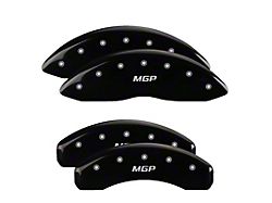 MGP Brake Caliper Covers with MGP Logo; Black; Front and Rear (99-04 F-250 Super Duty SRW)