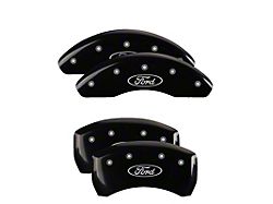 MGP Brake Caliper Covers; Black; Front and Rear (22-26 Maverick)
