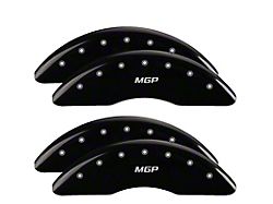 MGP Black Caliper Covers with MGP Logo; Front and Rear (19-23 RAM 3500 SRW)