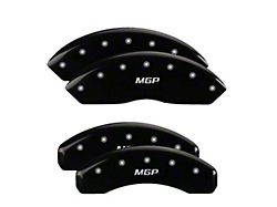 MGP Brake Caliper Covers with MGP Logo; Black; Front and Rear (19-23 Ranger)