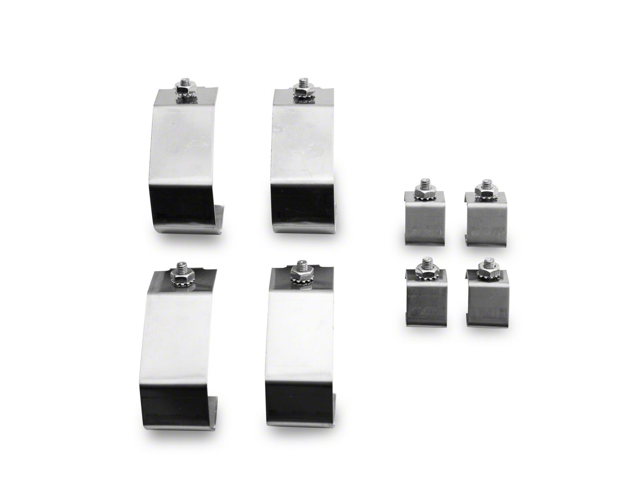 MGP Tahoe Brake Caliper Covers with Bowtie Logo; Red; Front and Rear