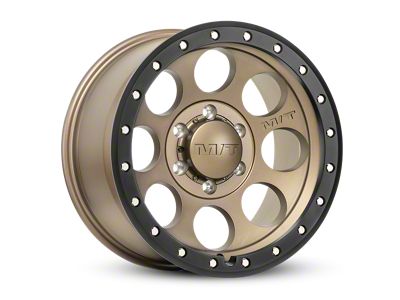 Mickey Thompson Classic Pro Satin Bronze with Black Lip 8-Lug Wheel; 17x9; 0mm Offset (01-06 Sierra 2500 HD)