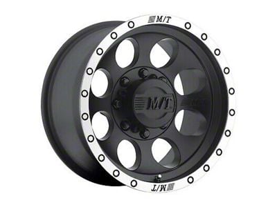 Mickey Thompson CLASSIC BAJA LOCK Matte Black 5-Lug Wheel; 17x9; -12mm Offset (02-08 RAM 1500, Excluding Mega Cab)