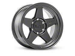 Mickey Thompson Open 5 Satin Black 6-Lug Wheel; 17x9; -5mm Offset (15-22 Colorado)