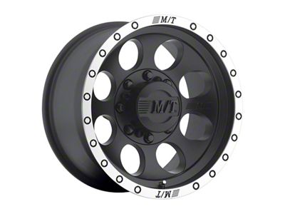 Mickey Thompson CLASSIC BAJA LOCK Matte Black 5-Lug Wheel; 17x9; -12mm Offset (05-11 Dakota)