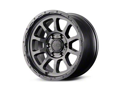 MID Wheels by RAYS M10 Barrel Black 6-Lug Wheel; 17x8.5; 0mm Offset (07-13 Silverado 1500)