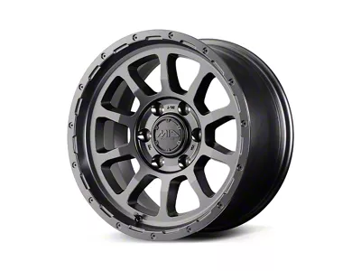 MID Wheels by RAYS M10 Barrel Black 6-Lug Wheel; 17x8.5; 10mm Offset (07-13 Silverado 1500)