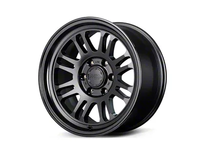 MID Wheels by RAYS M16 Semigloss Black/Clear 6-Lug Wheel; 18x9; 10mm Offset (07-13 Silverado 1500)