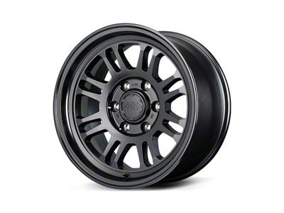 MID Wheels by RAYS M16 Semigloss Black/Clear 6-Lug Wheel; 17x8.5; 0mm Offset (15-20 F-150)