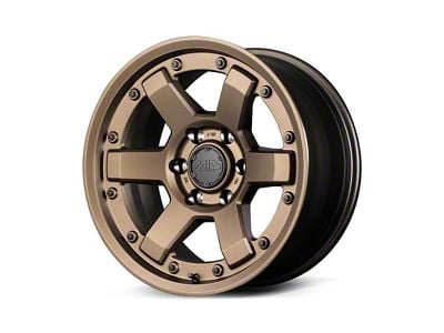 MID Wheels by RAYS M6 Dark Bronze 6-Lug Wheel; 18x9; 10mm Offset (99-06 Sierra 1500)