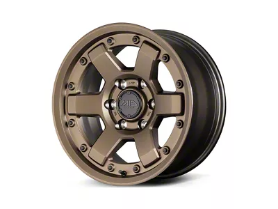 MID Wheels by RAYS M6 Dark Bronze 6-Lug Wheel; 17x8.5; 10mm Offset (99-06 Silverado 1500)