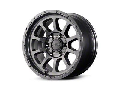 MID Wheels by RAYS M10 Barrel Black 6-Lug Wheel; 17x8.5; 0mm Offset (23-25 Canyon)