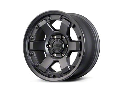 MID Wheels by RAYS M6 Gunblack 6-Lug Wheel; 17x8.5; 0mm Offset (23-25 Canyon)