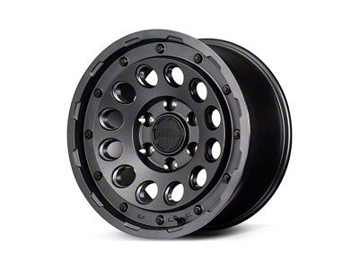 MID Wheels by RAYS H12 Barrel Black 6-Lug Wheel; 17x8.5; 10mm Offset (24-25 Ranger)