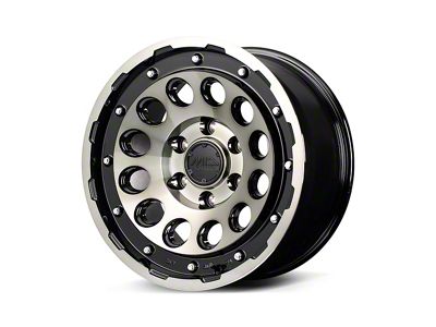 MID Wheels by RAYS H12 Black Clear/MC 6-Lug Wheel; 17x8.5; 0mm Offset (21-25 Tahoe)