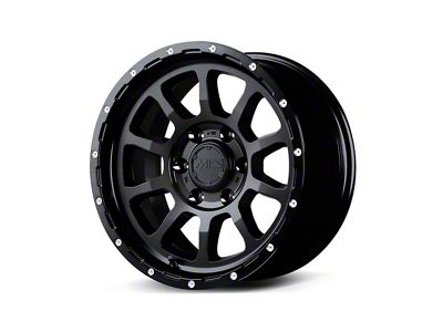 MID Wheels by RAYS M10 Semigloss Black 6-Lug Wheel; 17x8.5; 10mm Offset (21-25 Yukon)