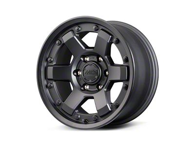 MID Wheels by RAYS M6 Gunblack 6-Lug Wheel; 17x8.5; 10mm Offset (21-25 Yukon)