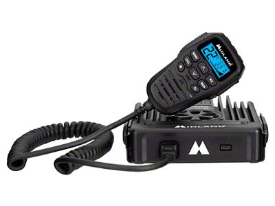 Midland Radio MicroMobile GMRS Two-Way Radio with Integrated Microphone Control; 50-Watt