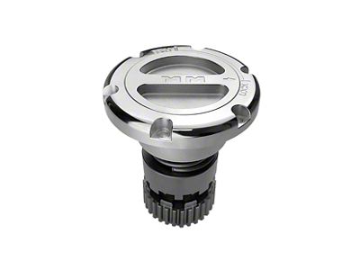 Mile Marker Premium Locking Hubs; 35-Spline; Polished (11-25 F-350 Super Duty)