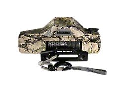 Mile Marker 10,000 lb. Mission Winch with Black Synthetic Rope and Black Hook; Hunter Camo (Universal; Some Adaptation May Be Required)