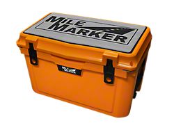 Mile Marker 45-QT Cooler; Orange