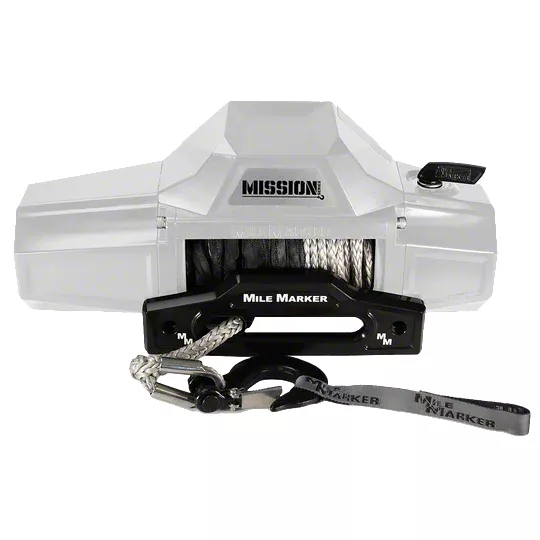 Mile Marker Silverado 1500 12,000 lb. Mission Winch with Black