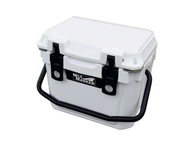 Mile Marker 10-QT Cooler; White