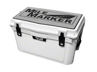 Mile Marker 45-QT Cooler; White