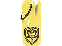 Milspec Plastics Cobra Cutter Safety Cutter Keychain; Yellow; 5-Pack