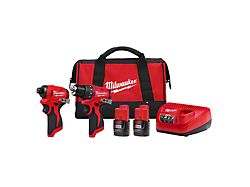 Milwaukee Tool M12 FUEL 2-Tool Combo Kit 