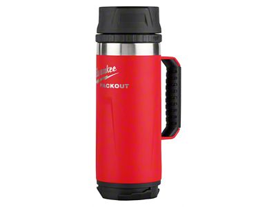 Milwaukee Tool PACKOUT Insulated Mug with Sip Lid; Red; 18-Ounce