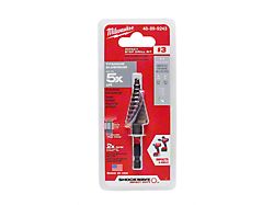 Milwaukee Tool SHOCKWAVE Impact Duty Step Bit; No. 3 3/16 - 3/4-Inch 
