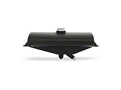 Mishimoto Aluminum Coolant Expansion Tank; Micro-Wrinkle Black (15-24 F-150)
