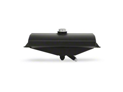 Mishimoto Aluminum Coolant Expansion Tank; Micro-Wrinkle Black (15-25 F-150)