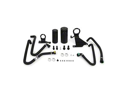 Mishimoto Baffled Oil Catch Can; Black (11-14 3.5L EcoBoost F-150)