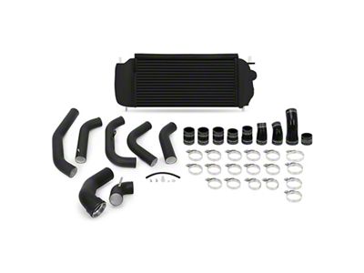 Mishimoto Performance Intercooler Kit with Black Piping; Black (15-16 3.5L EcoBoost F-150)
