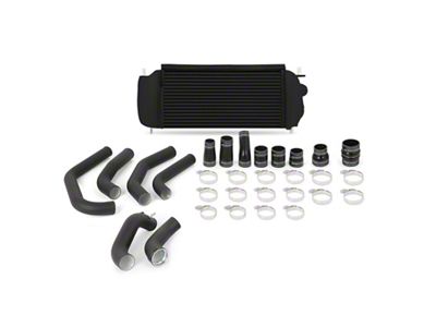 Mishimoto Performance Intercooler Kit with Black Piping; Black (15-20 2.7L EcoBoost F-150)