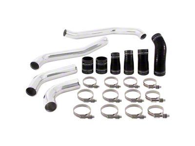 Mishimoto Hot-Side Intercooler Pipe Kit; Polished (17-20 3.5L EcoBoost F-150)