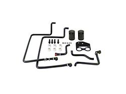 Mishimoto Baffled Oil Catch Can; Black (15-17 2.7L EcoBoost F-150)