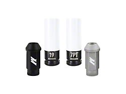 Mishimoto Black Locking Lug Nut Kit; M14 x 1.5; Set of 24 (15-26 F-150)