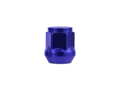 Mishimoto Blue Steel Acorn Lug Nuts; M14 x 1.5; Set of 24 (15-24 F-150)