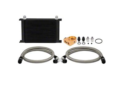 Mishimoto Universal 25-Row Thermostatic Oil Cooler Kit; Black (Universal; Some Adaptation May Be Required)