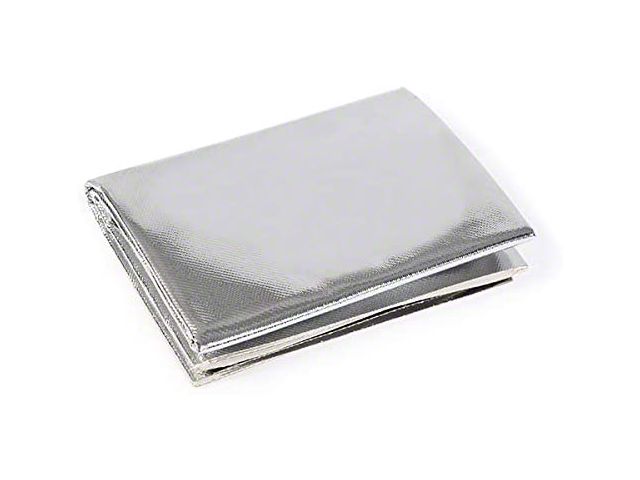 Mishimoto Aluminum Silica Heat Barrier with Adhesive Backing; 24-Inch x 24-Inch (Universal; Some Adaptation May Be Required)