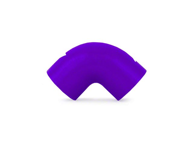 Mishimoto Silicone 90-Degree Couple; 2.75-Inch; Purple (Universal; Some Adaptation May Be Required)