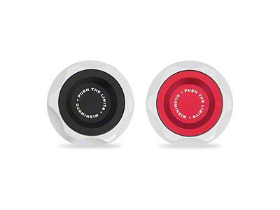 Mishimoto Oil Filler Cap; Red (97-08 F-150)