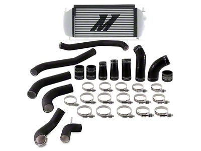 Mishimoto Performance Intercooler Kit; Silver; Polished Pipes (17-25 3.5L EcoBoost F-150)