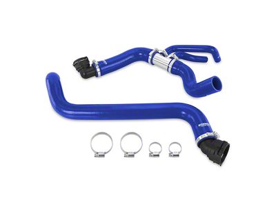 Mishimoto Silicone Radiator Hose Kit; Blue (18-24 5.0L F-150)